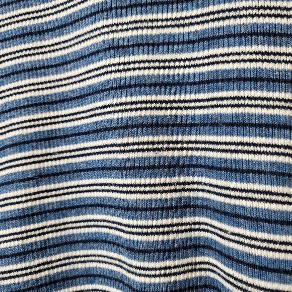 Sostanza contemporary apparel vintage girls ribbed stripped lettuce hem - Picture 5 of 9